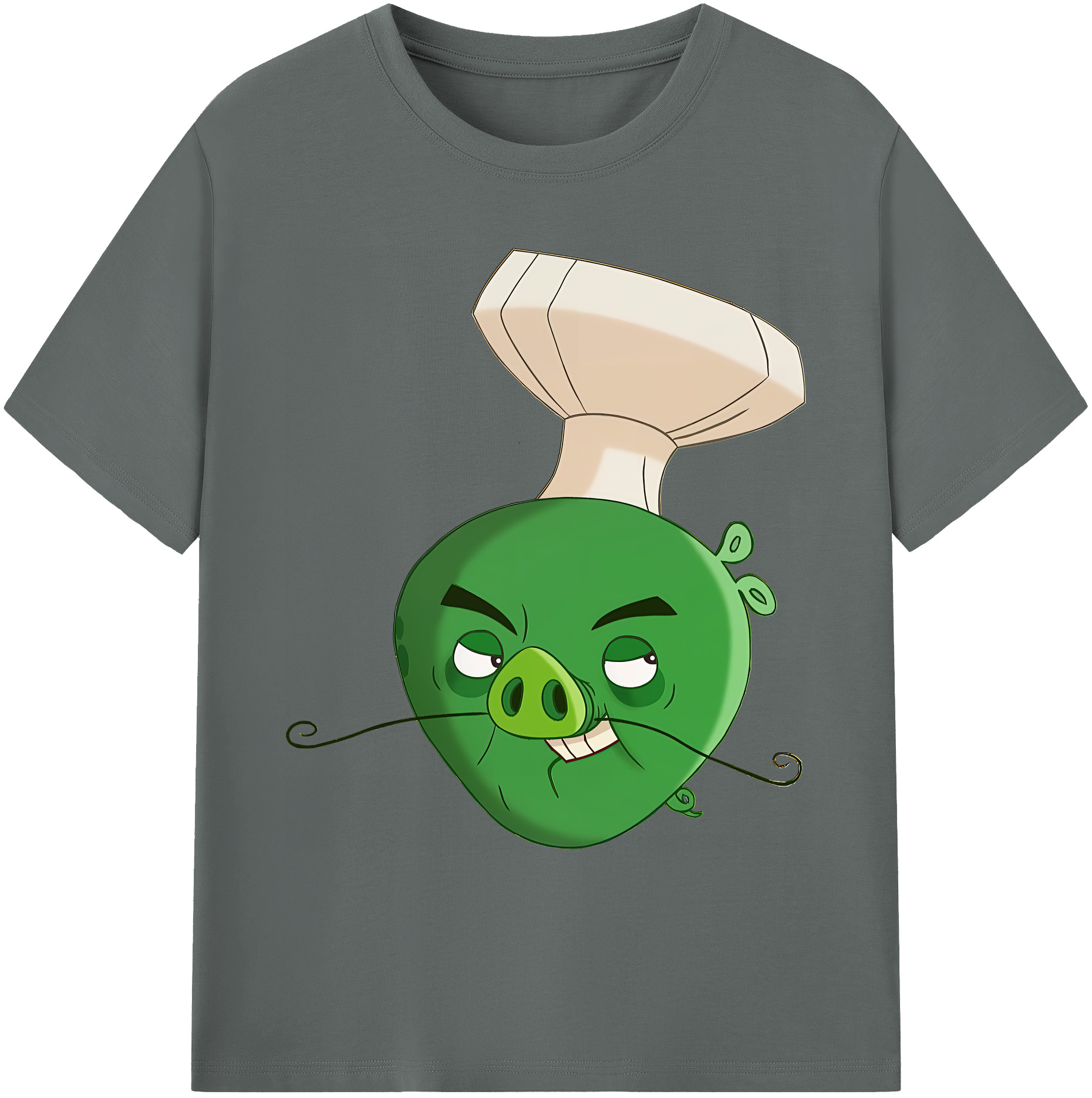 （画像用） Angry Birds アングリーバード 綿100％ メンズ半袖Tシャツ｜肌触りやわらか＆通気性